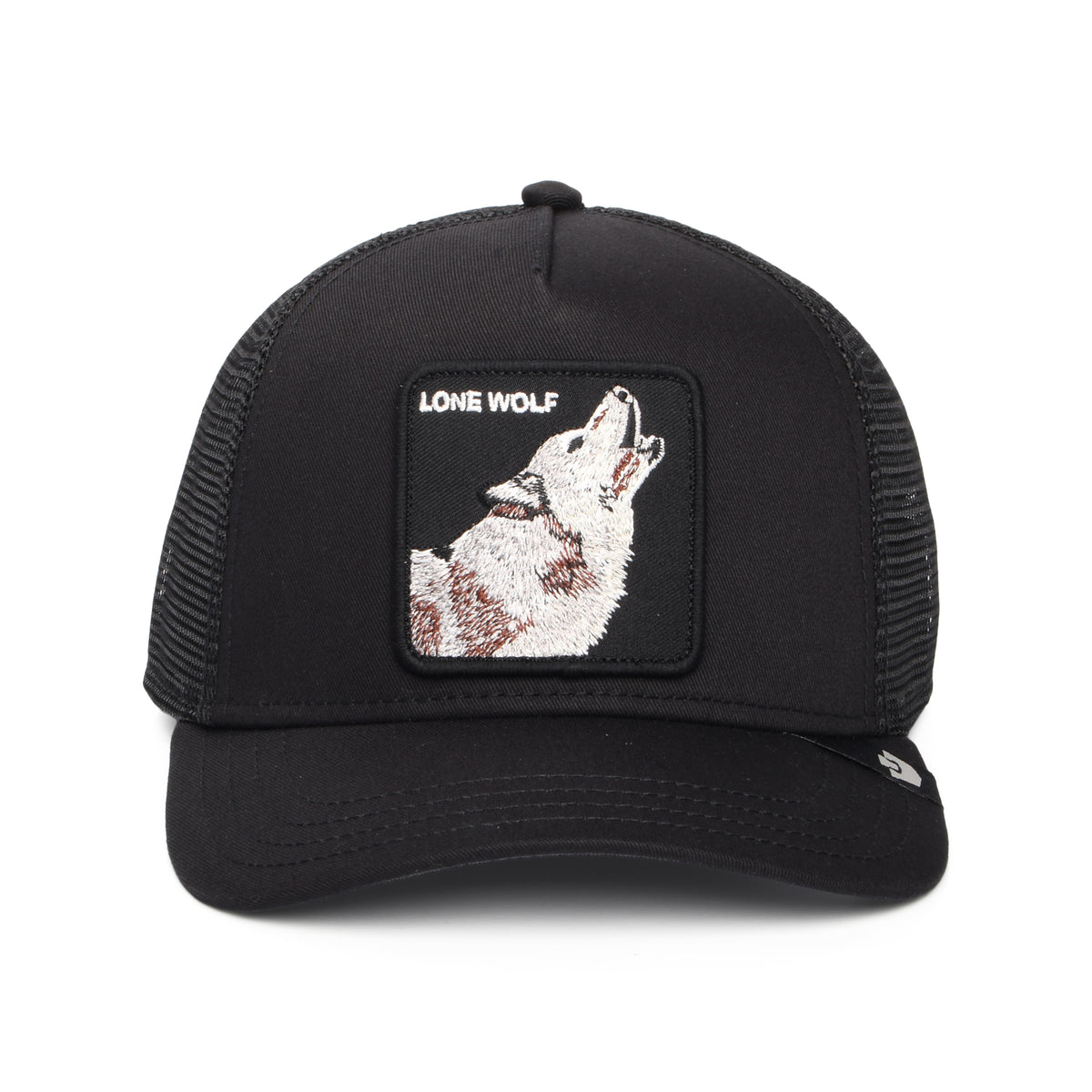 Casquette Trucker Lone Wolf noir GOORIN
