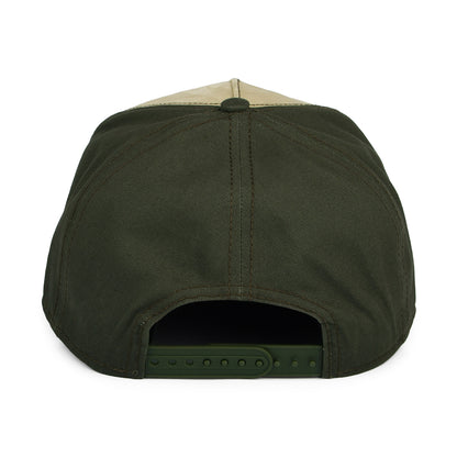 Casquette Snapback Wild Life beige-olive-marron STETSON