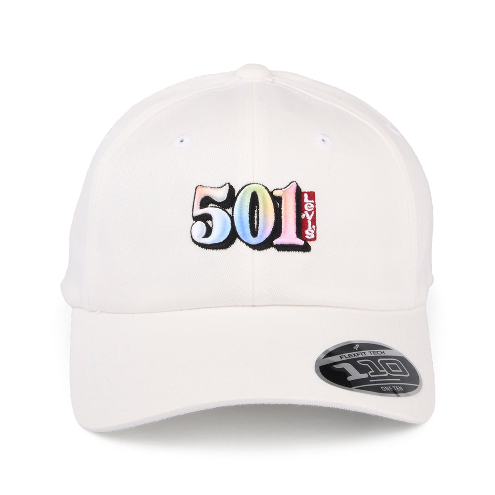 Casquette Femme Flexfit avec Étiquette Vierge 501 crème LEVI'S