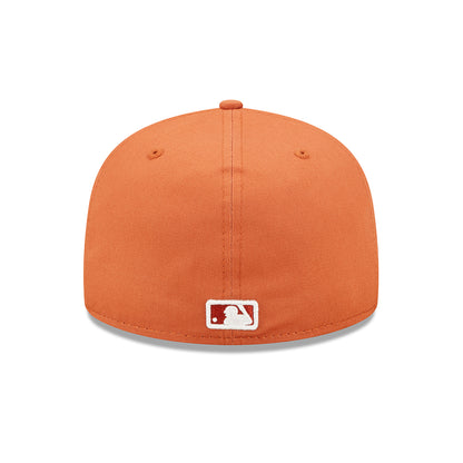 Casquette 59FIFTY MLB Team Outline New York Yankees orange NEW ERA