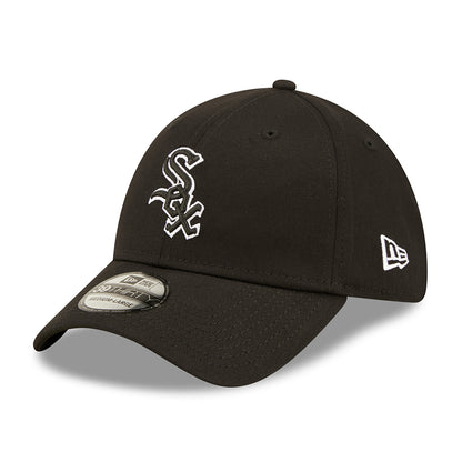 Casquette 39THIRTY MLB Team Outline Chicago White Sox noir NEW ERA