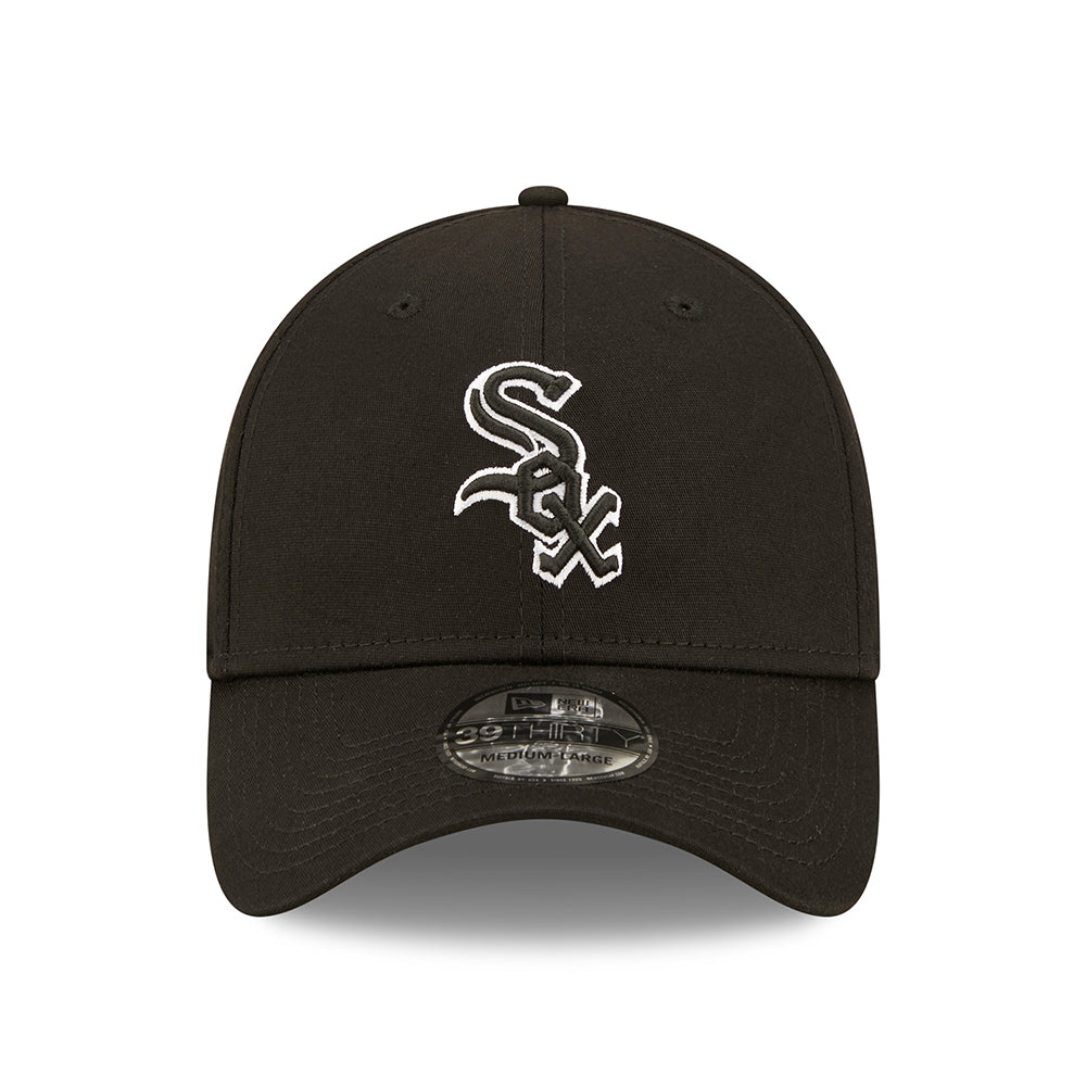 Casquette 39THIRTY MLB Team Outline Chicago White Sox noir NEW ERA