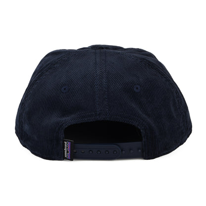 Casquette Snapback en Velours Côtelé Fitz Roy Icon bleu marine PATAGONIA