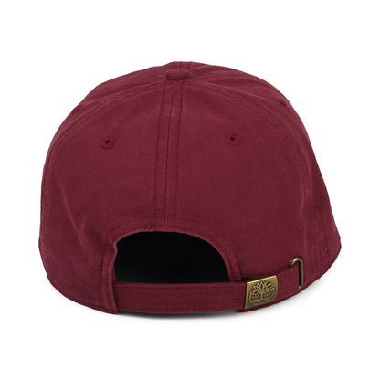 Casquette en Toile de Coton Soundview bordeaux TIMBERLAND