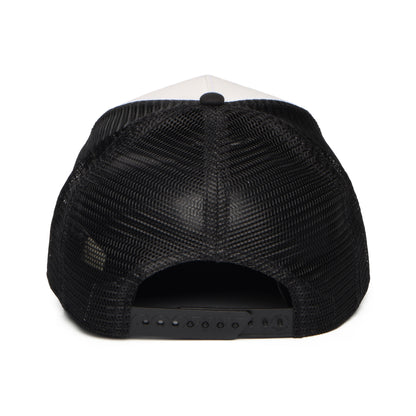 Casquette Trucker King Lion blanc-noir GOORIN