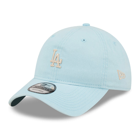 Casquette 9TWENTY MLB Mini Logo L.A. Dodgers bleu clair-blanc NEW ERA