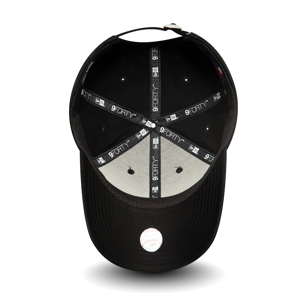 Casquette 9FORTY MLB League Essential L.A. Dodgers noir sur noir NEW ERA