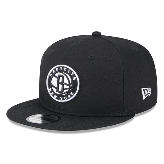Casquette Snapback 9FIFTY NBA Metallic Arch Brooklyn Nets noir NEW ERA