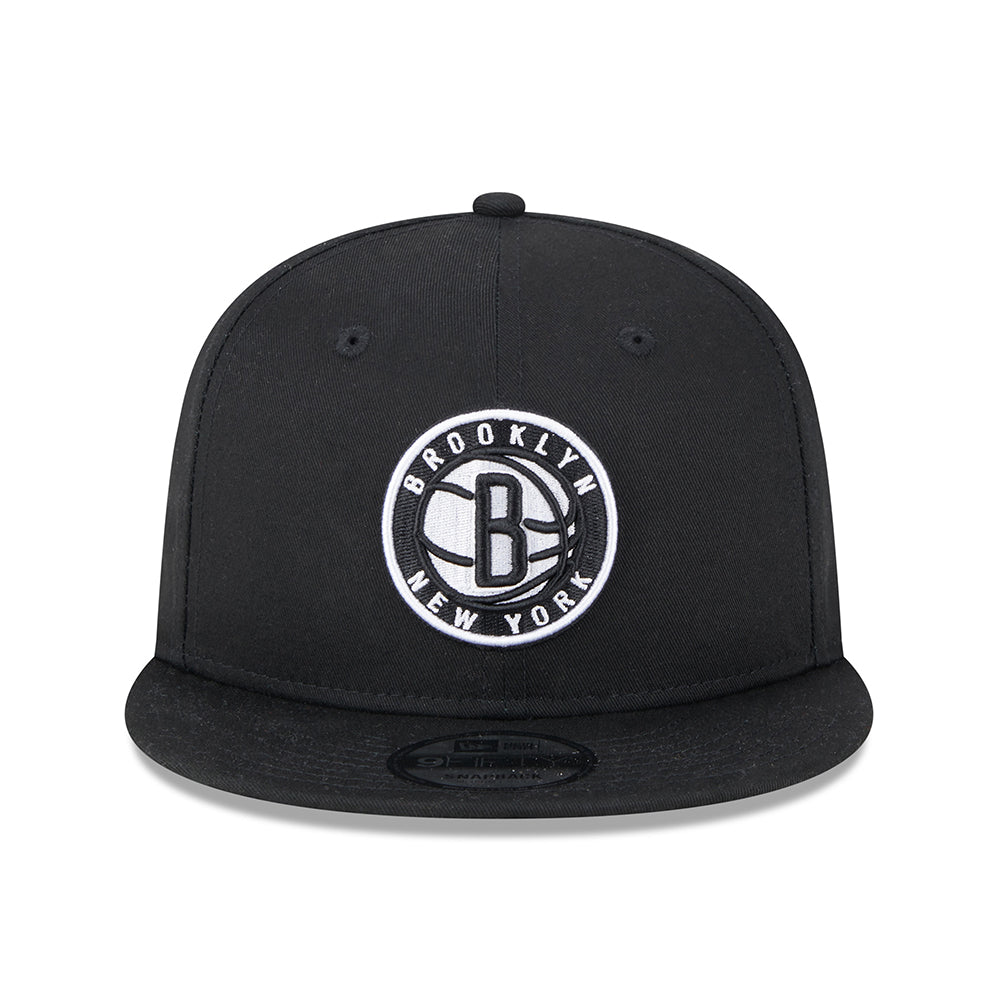 Casquette Snapback 9FIFTY NBA Metallic Arch Brooklyn Nets noir NEW ERA