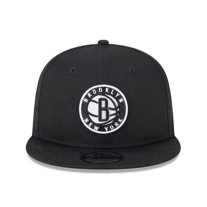 Casquette Snapback 9FIFTY NBA Metallic Arch Brooklyn Nets noir NEW ERA