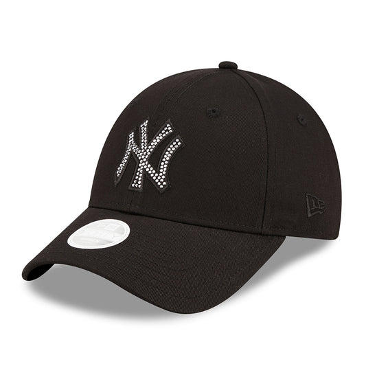 Casquette Femme 9FORTY MLB Diamante New York Yankees noir NEW ERA