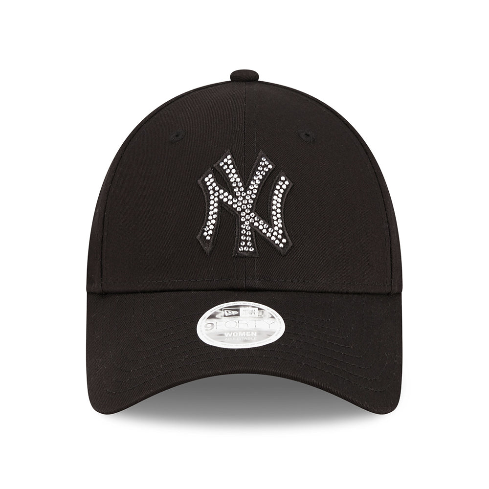 Casquette Femme 9FORTY MLB Diamante New York Yankees noir NEW ERA
