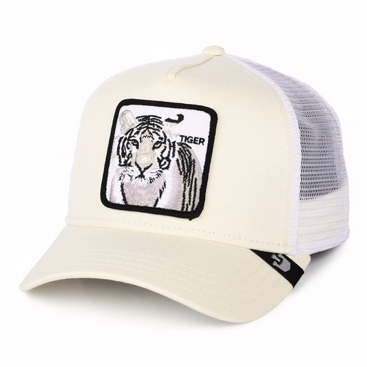 Casquette Trucker White Tiger blanc GOORIN