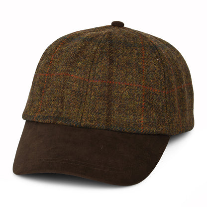 Casquette Hydrofuge Epsom marron-rouille-bleu FAILSWORTH