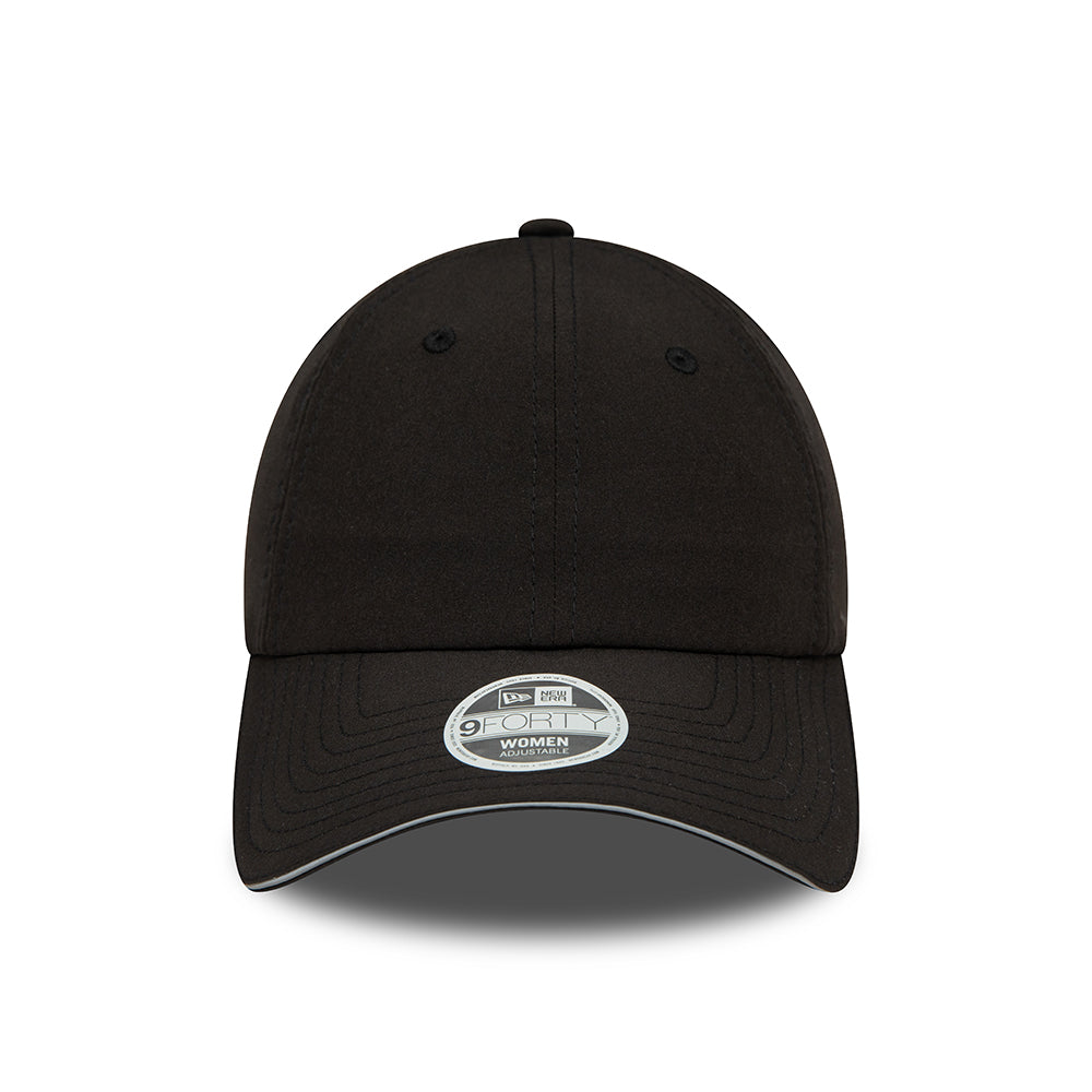 Casquette Femme Ponytail Open Back noir NEW ERA