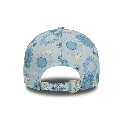 Casquette Femme 9FORTY New York Yankees bleu clair NEW ERA
