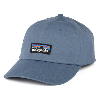 Casquette en Coton Bio P-6 Label Trad bleu fumé PATAGONIA