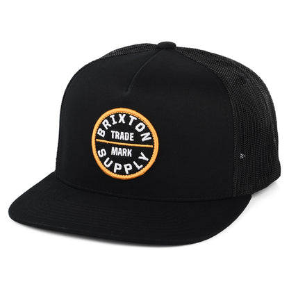 Casquette Trucker Oath MP noir BRIXTON