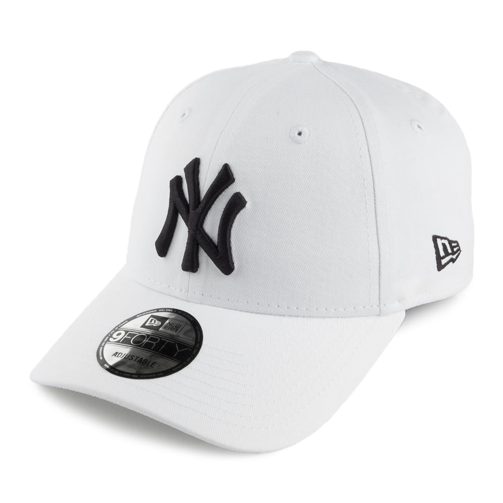 Casquette 9FORTY MLB League Basic New York Yankees blanc NEW ERA