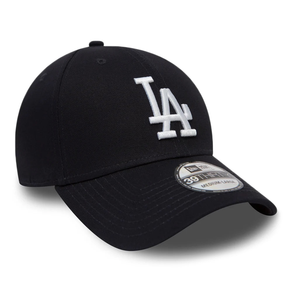 Casquette 39THIRTY MLB League Essential L.A. Dodgers bleu marine-blanc NEW ERA