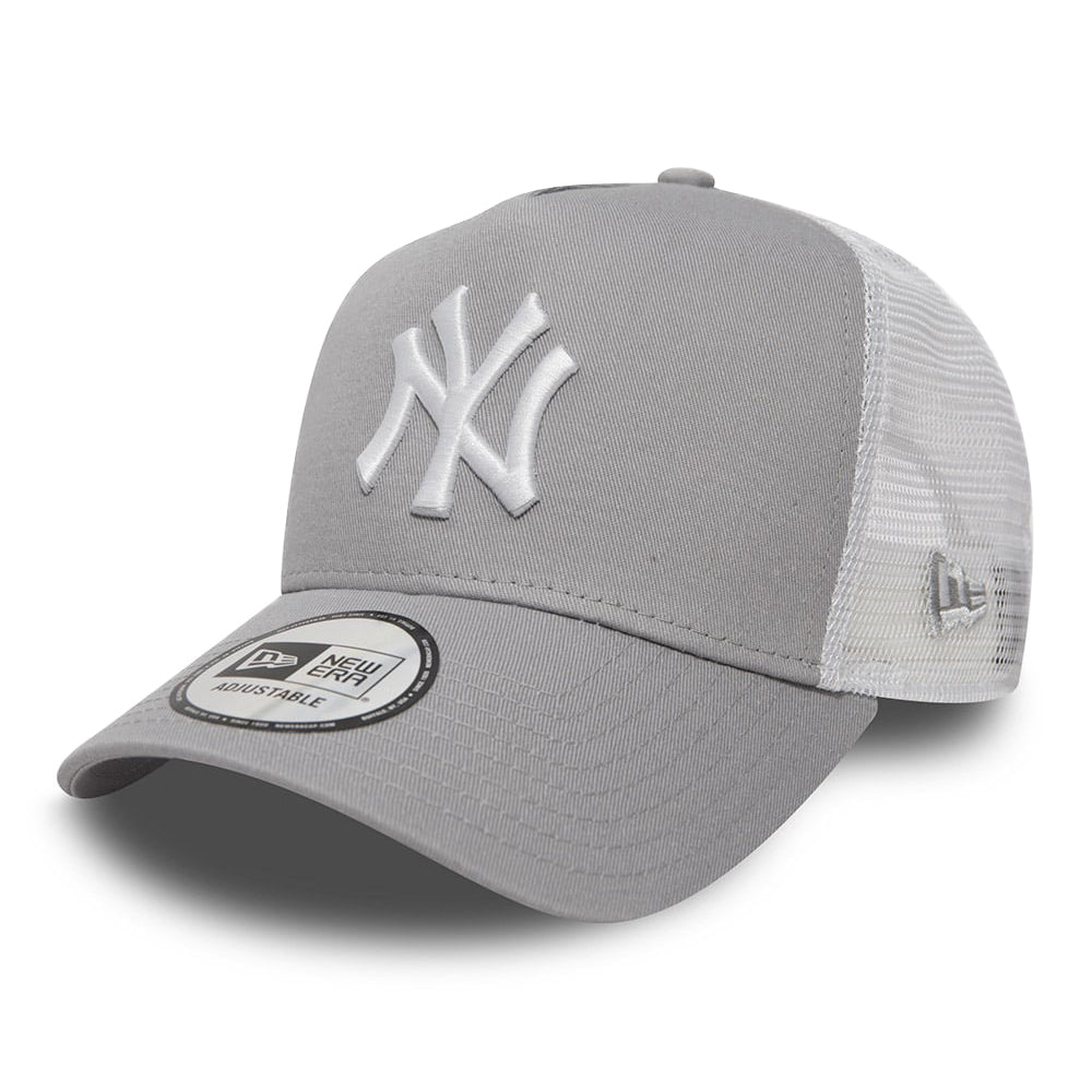 Casquette Trucker A-Frame MLB League Essential New York Yankees gris NEW ERA