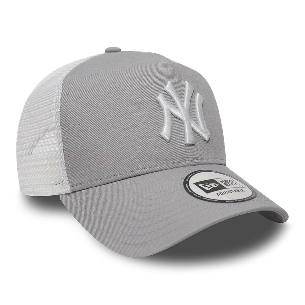 Casquette Trucker A-Frame MLB League Essential New York Yankees gris NEW ERA