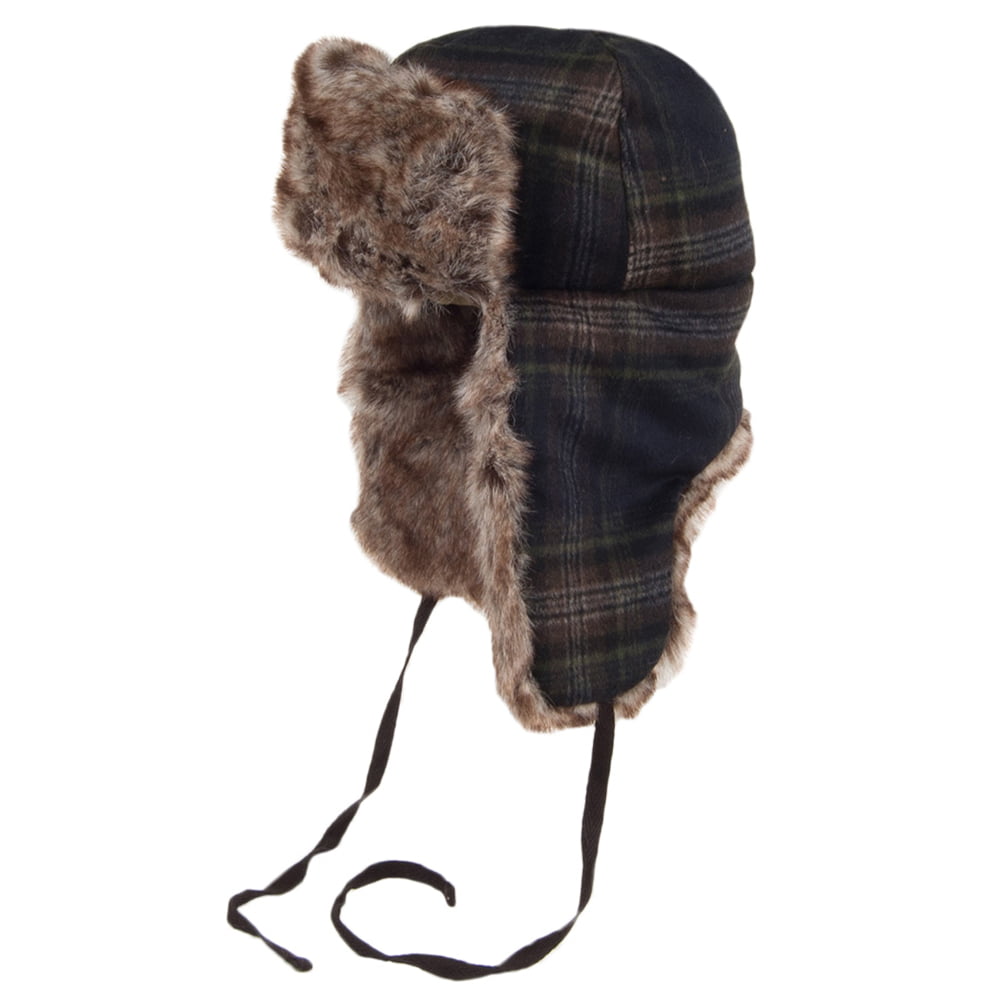 Chapka en Laine Ushanka multicolore KANGOL