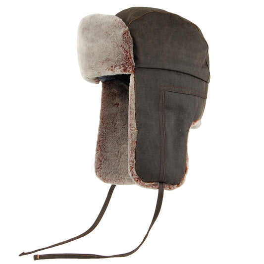 Chapka Bomber Imperméable Cope marron STETSON