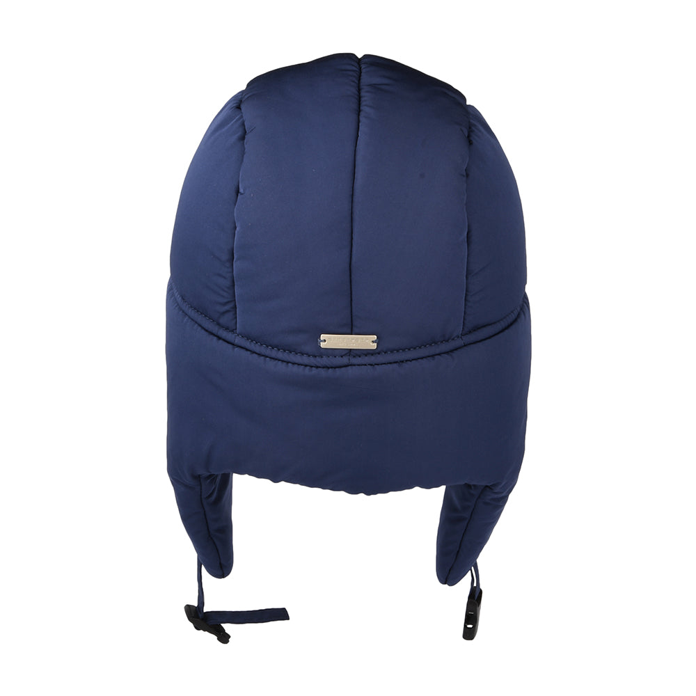 Chapka Matelassée bleu marine SEEBERGER
