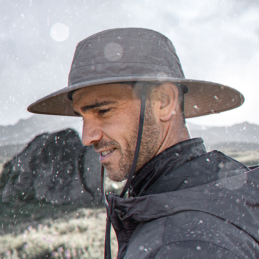 Chapeau Été Imperméable Outback Storm gris foncé SUNDAY AFTERNOONS