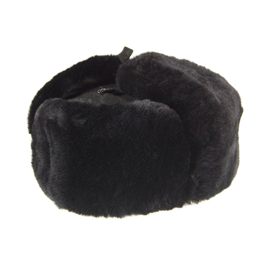Toque Fourrure En Peau d'Agneau Leningrad mélange de noirs CITY SPORT