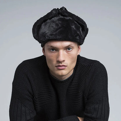 Chapka Ushanka noir KANGOL