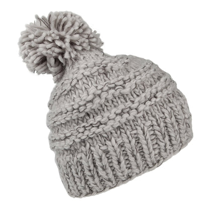 Bonnet à Pompon Jasmin gris BARTS