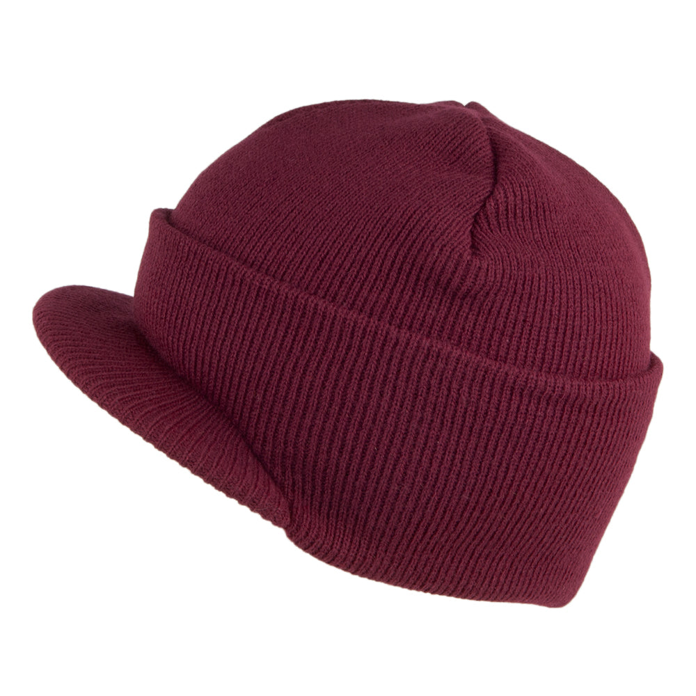Bonnet à Visière bordeaux DORFMAN PACIFIC