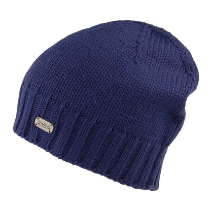 Bonnet Marin en Laine Mérinos bleu marine KUSAN