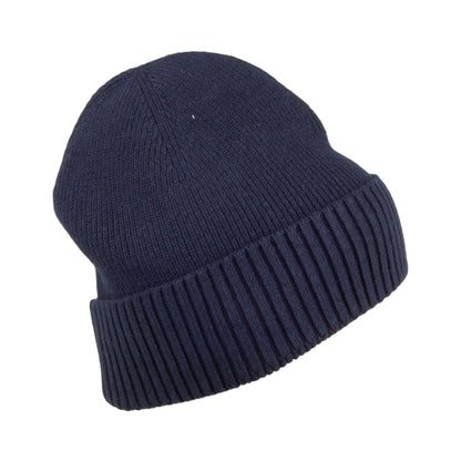 Bonnet en Cotton et Cachemire Pima Essential Flag bleu marine TOMMY HILFIGER