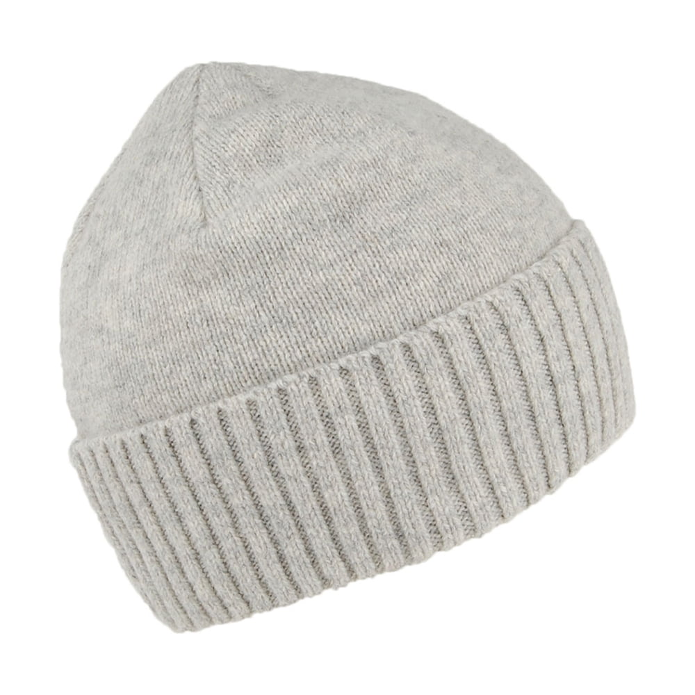 Bonnet en Laine Recyclée Brodeo P-6 Logo gris PATAGONIA