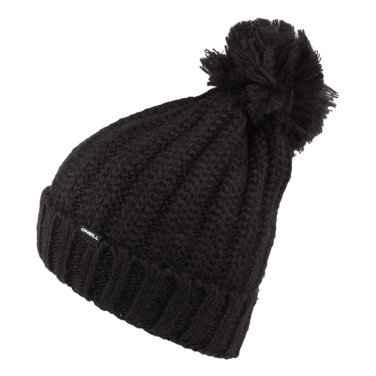 Bonnet à Pompon Tricot Grosse Maille noir O'NEILL