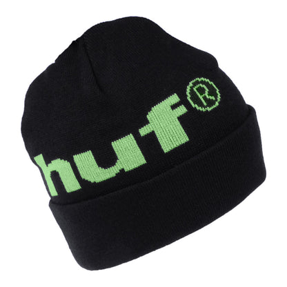 Bonnet 98 Logo noir HUF