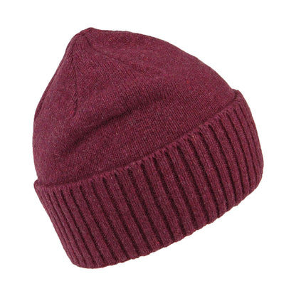 Bonnet en Laine Recyclée Fitz Roy Rambler Brodeo vin PATAGONIA