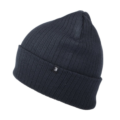 Bonnet Long Côtelé bleu marine JAXON & JAMES