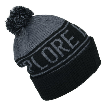 Bonnet à Pompon Retro TNF gris-noir THE NORTH FACE