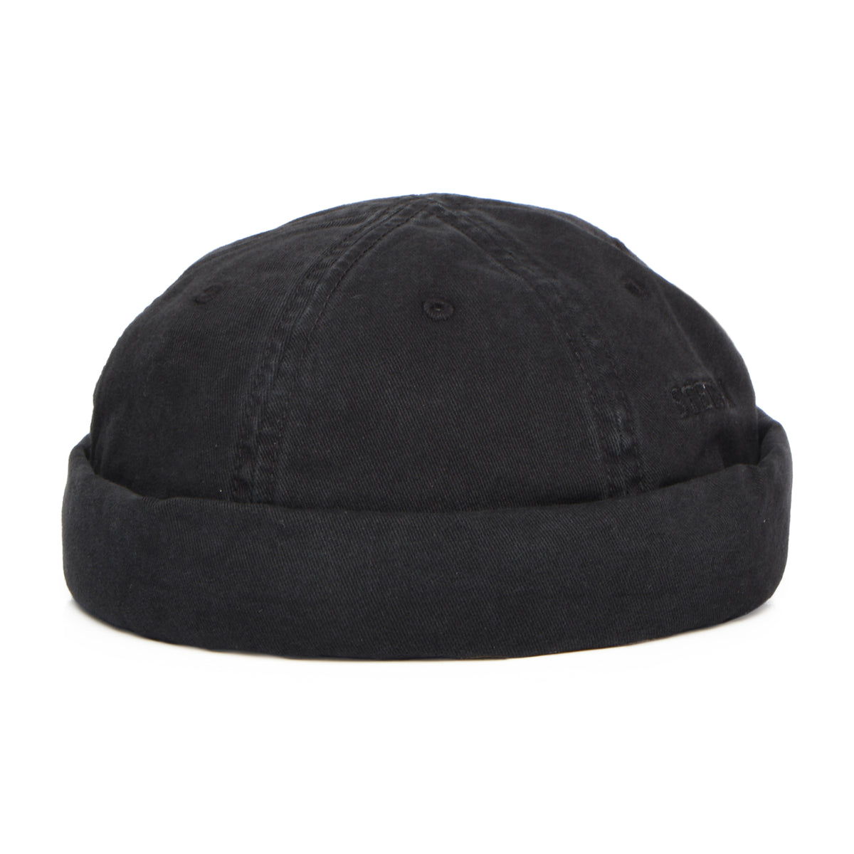 Bonnet Miki Breton en Coton noir STETSON