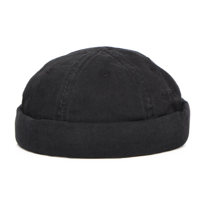 Bonnet Miki Breton en Coton noir STETSON