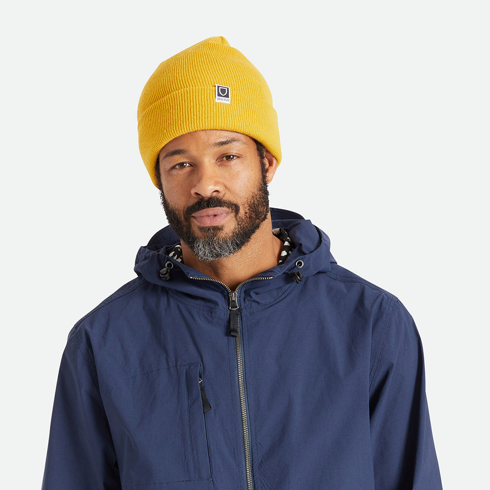 Bonnet Harbor Beta moutarde BRIXTON