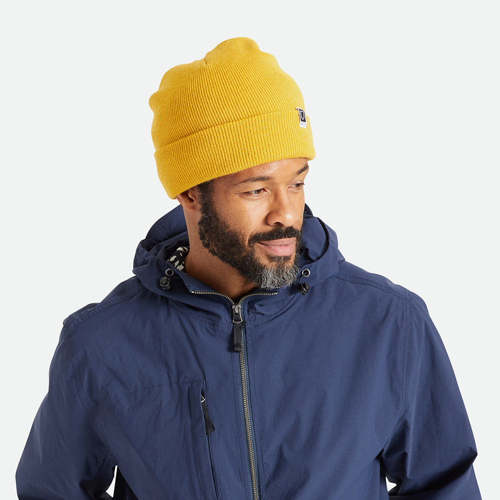 Bonnet Harbor Beta moutarde BRIXTON
