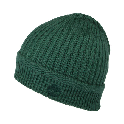 Bonnet Côtelé Solid Rib vert TIMBERLAND