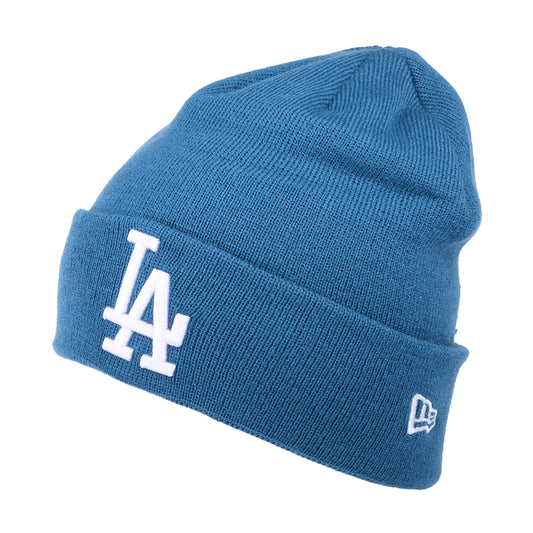 Bonnet à Revers MLB League Essential L.A. Dodgers bleu sarcelle-blanc NEW ERA