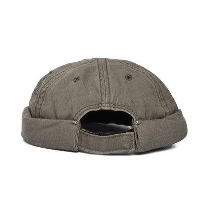 Bonnet Miki Breton en Coton olive STETSON