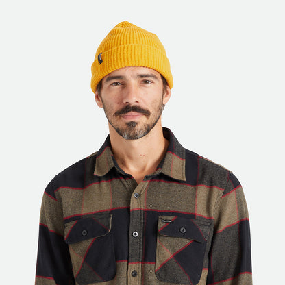 Bonnet à Revers Heist moutarde BRIXTON